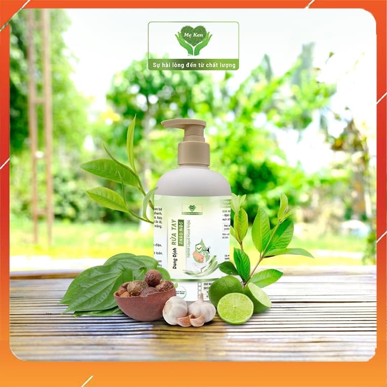 Dung Dịch Rửa Tay Thảo Mộc Mẹ Ken (100ML)