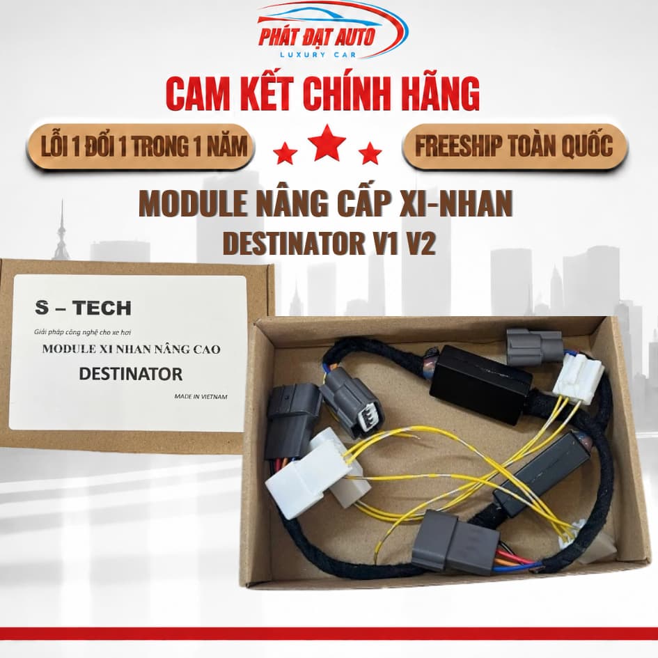 Module nâng cấp xi-nhan cho Destinator V1 V2, lắp nhanh cắm giắc zin, dễ dàng lắp đặt lỗi 1 đổi 1 trong 1 năm
