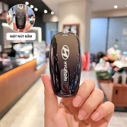 Ốp Chìa Khóa Hyundai Smartkey TPU Ombre Cho SantaFe 2021-2022, Tucson 2022 Chống Trầy Xước, Chống Bụi 2