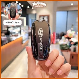 Ốp Chìa Khóa Hyundai Smartkey TPU Ombre Cho SantaFe 2021-2022, Tucson 2022 Chống Trầy Xước, Chống Bụi 1