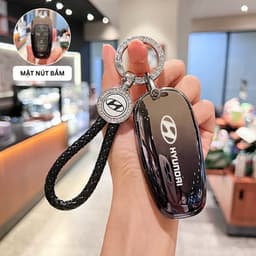 Ốp Chìa Khóa Hyundai Smartkey TPU Ombre Cho SantaFe 2021-2022, Tucson 2022 Chống Trầy Xước, Chống Bụi 7