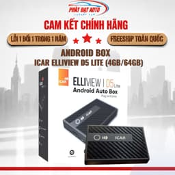 Android Box iCar Elliview D5 Lite (4GB/64GB) biến màn zin thành Android, cắm USB - LuxuryCars 1