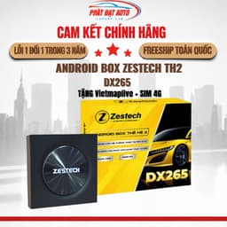 Android Box Zestech DX265 TH2 RAM 4GB ROM 64GB Tặng VIETMAPLIVE và SIM 4G Màn Zin Thành Android Điều Khiển Giọng Nói 1