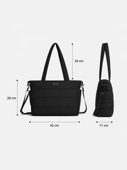 [SP] Túi BIG SMART Phao To Chần Bông Du Lịch Đi Làm Chống Sốc Tote Học Thể Thao | MIDORI FOR MAN 9