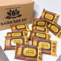 Set 10 Gói Khăn Ướt Lau Bàn Thờ Thiên Phúc 30 Tờ/Gói - Khăn Lau Bàn Thờ Hương Trầm, Lau Bàn Thờ Sạch Bóng 2