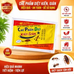COMBO 20 GÓI CHẾ PHẨM  KIẾN, GIÁN 20G – HIỆU QUẢ NHANH, DỄ SỬ DỤNG 2