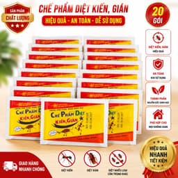COMBO 20 GÓI CHẾ PHẨM  KIẾN, GIÁN 20G – HIỆU QUẢ NHANH, DỄ SỬ DỤNG 1