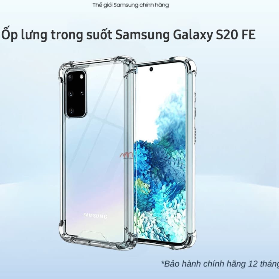 Ốp điện thoại Samsung S20 FE trong suốt - 23061600