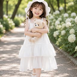 Váy bé gái đi biển, đi chơi S.A.MKIDS sát nách dây  nơ 3 màu sắc công chúa xinh đẹp cho bé chất liệu tơ ánh kim 8-28KG 3