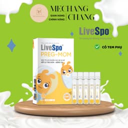 [T12/2027] Men vi sinh LIVESPO Preg -Mom bổ sung men vi sinh hỗ trợ giảm táo bón và biếng ăn 4