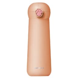 Bình giữ nhiệt LocknLock thép không gỉ, nút bấm hình chân mèo, 400ml LHC3293ORG, Hàng Chính Hãng - JoyMall 5