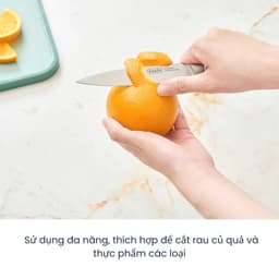 Dao Nhà Bếp Inochi Chính Hãng | Cán Thép Không Gỉ Sáng Bóng, Không Bám Mùi, An Toàn Sức Khỏe 1