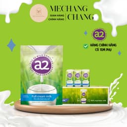 [ CHÍNH HÃNG] Sữa bột A2 nguyên kem dạng túi 1kg và sữa pha sẵn dạng hộp 200ml/hộp cho bé 4