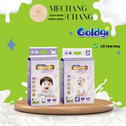 [GIÁ CỰC TỐT - CHÍNH HÃNG] Tã bỉm Goldgi Singature Cao cấp Nhật Bản mềm, thấm hút tốt cho bé đủ size 4