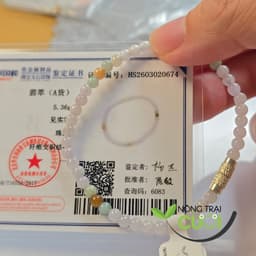 Chuỗi Cam Thach Đa Bảo Tím type A, hạt 3.8mm - Nông Trại Cười 5