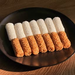 Bánh Mochi Dài Phủ Mè Rang Phủ Dừa, Set 16 Bánh Thơm Dẻo Mềm Ngon, Bánh Mochi Mix Vị Set 468Gr 2