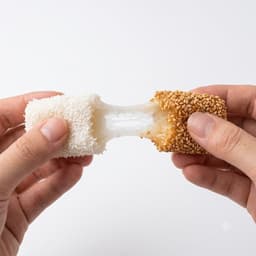 Bánh Mochi Dài Phủ Mè Rang Phủ Dừa, Set 16 Bánh Thơm Dẻo Mềm Ngon, Bánh Mochi Mix Vị Set 468Gr 8