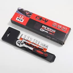 Bộ dụng cụ sửa chữa 12 chi tiết 1/2 8-24cm , Bộ Tuýp Đầu Khẩu 12 chi tiết 1/2" mở bu lông đa năng... 4