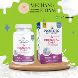 [HÀNG NHẬP KHẨU CÓ TEM] [DATE T5/29] Viên uống bổ sung DHA bầu Nordic Natural Prenatal cho mẹ bầu và sau sinh 90 viên 4