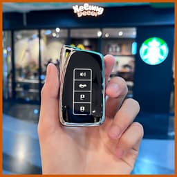 Ốp Smartkey Lexus TPU Cao Cấp Cho LX570, RX350, RX450h, NX300h Chuẩn Form Chống Trầy Xước 1