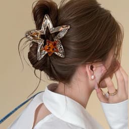 Kẹp Tóc Càng Cua Hai Ngôi Sao Thời Thượng Sang Trọng Dành Cho Nữ 3