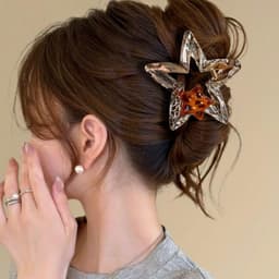 Kẹp Tóc Càng Cua Hai Ngôi Sao Thời Thượng Sang Trọng Dành Cho Nữ 7