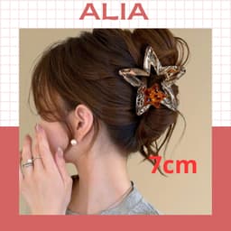 Kẹp Tóc Càng Cua Hai Ngôi Sao Thời Thượng Sang Trọng Dành Cho Nữ 1