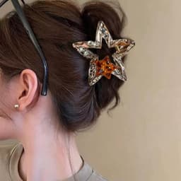 Kẹp Tóc Càng Cua Hai Ngôi Sao Thời Thượng Sang Trọng Dành Cho Nữ 5