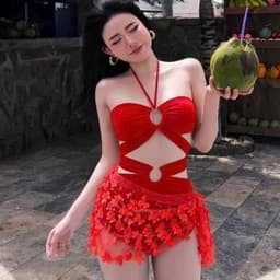 |ẢNH THẬT| Set Bikini 3 Món Hai Mảnh Kèm Áo MPB 3