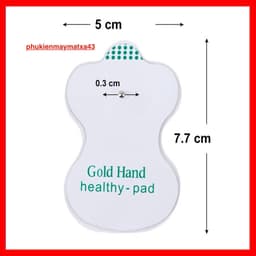 Combo 20 miếng (10 cặp) dán điện xung dành cho nhiều dòng máy massage vật lý trị liệu... 4
