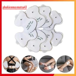 Combo 20 miếng (10 cặp) dán điện xung dành cho nhiều dòng máy massage vật lý trị liệu... 8