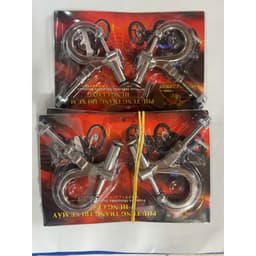 Bộ 2 Móc Treo Đồ Xe Máy Hùng Cường Inox Có Nút Bấm Chắc Chắn 3