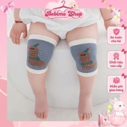 Miếng bảo vệ đầu gối cho bé tập bò, đệm đầu gối chống trượt cho bé tập đi - Bebimo Shop 1