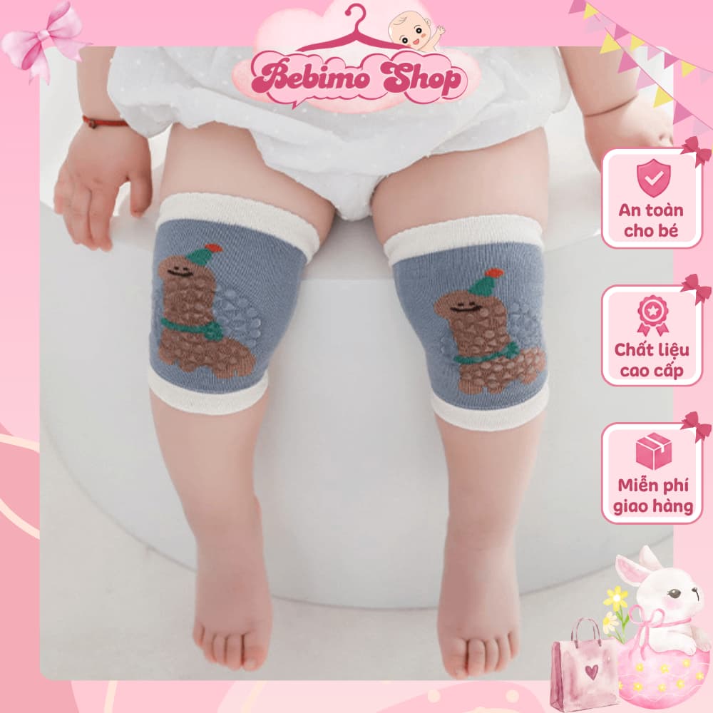 Miếng bảo vệ đầu gối cho bé tập bò, đệm đầu gối chống trượt cho bé tập đi - Bebimo Shop