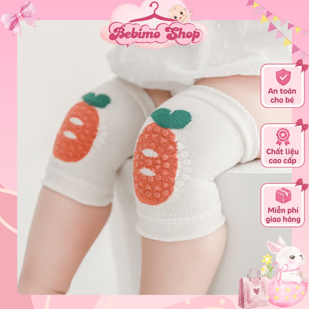 Miếng đệm đầu gối cho bé bảo vệ chống trầy tập bò tập đi, knee pad cho bé trai bé gái - Bebimo Shop