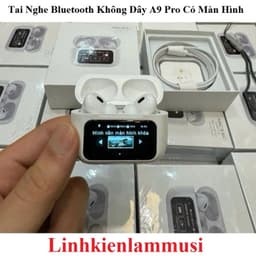 Tai nghe bluetooth Hoco EW88 Màn Hình Led và Không Dây A9 Pro Có Màn Hình 8