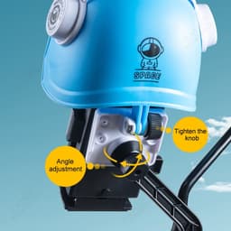 Kẹp Điện Thoại Chân Gương Xe Máy (Có Mũ) N2, No: 606 và MC-03 3