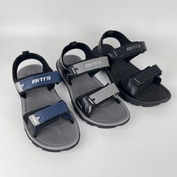 Sandal Biti's Nam Màu Đen/Xám/Xanh Siêu Nhẹ BRM0031 1
