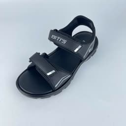 Sandal Nam Học Sinh Biti's BPB0029 Đen/Xám Thoáng Chân (Sz 36-40) 3