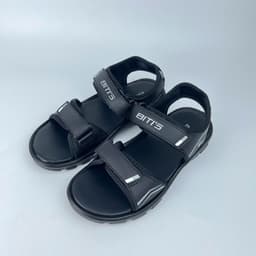 Sandal Nam Học Sinh Biti's BPB0029 Đen/Xám Thoáng Chân (Sz 36-40) 2