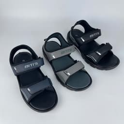 Sandal Nam Học Sinh Biti's BPB0029 Đen/Xám Thoáng Chân (Sz 36-40) 1