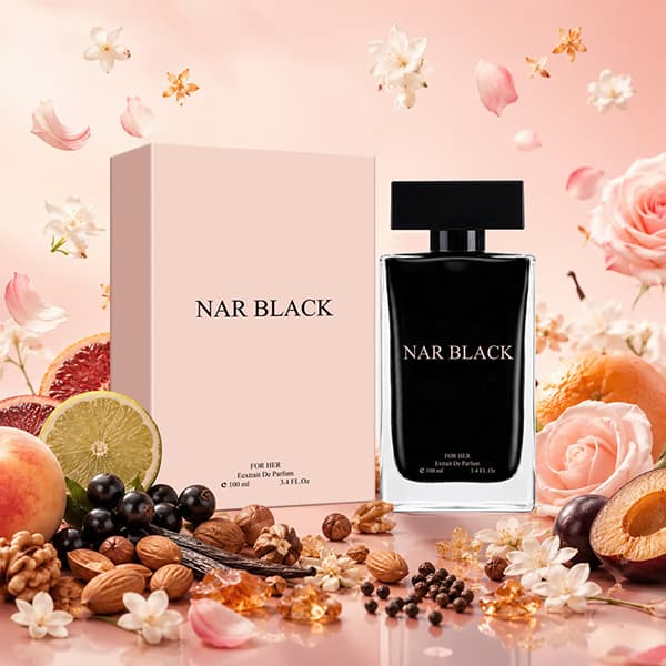 Nước hoa nữ ngọt ngào, sang trọng Nar Black 100ml - Mỹ phẩm chính hãng