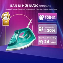 Bàn ủi hơi nước Philips DST3030/70 - Công suất 2400W - Tự động ngắt điện - Bảo hành 24 tháng 1