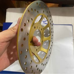Đĩa Thắng ( Đĩa Phanh ) Trước ZX Linh Kiện Cao Cấp - Lắp Chuẩn Cho Wave ZX, Future 1, Wave Thái 110 2