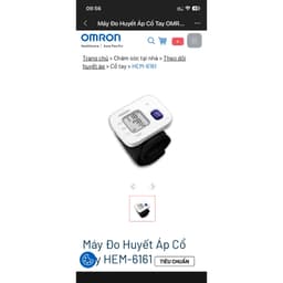Máy Đo Huyết Áp Cổ Tay HEM-6161 3