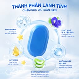 Xà phòng Tắm Sáng Da Dok Anchan Blue Soap - Hỗ trợ Sáng Mịn Da 65g 3