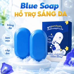 Xà phòng Tắm Sáng Da Dok Anchan Blue Soap - Hỗ trợ Sáng Mịn Da 65g 5