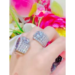 Nhẫn nam mạ vang N1222 N1003 -225  đính CZ sang trọng  Tubi Cony 2
