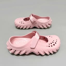 Dép sục mary jane echo nữ, giày sục đế răng cưa lót cao su chống trượt dáng ballet nữ tính tặng kèm charm, sticker 4