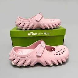 Dép sục mary jane echo nữ, giày sục đế răng cưa lót cao su chống trượt dáng ballet nữ tính tặng kèm charm, sticker 7